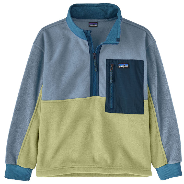 Patagonia Microdini 1/2 Zip Pullover Fleece - Kids' Light Plume Grey