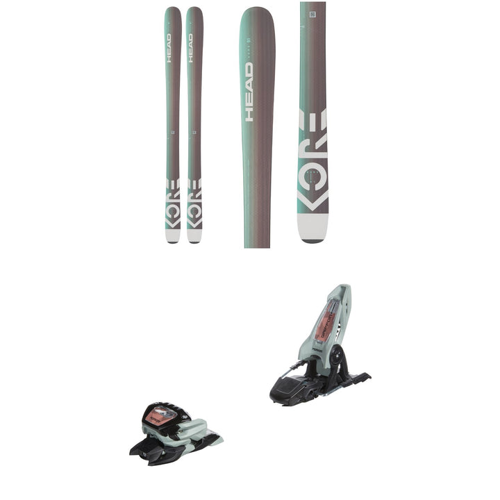 Head Kore 91 Skis - Women's + Marker Griffon 13 ID Ski Bindings 2023