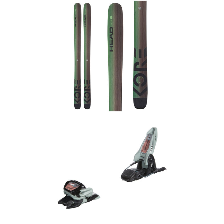 Head Kore 105 Skis + Marker Griffon 13 ID Ski Bindings 2023