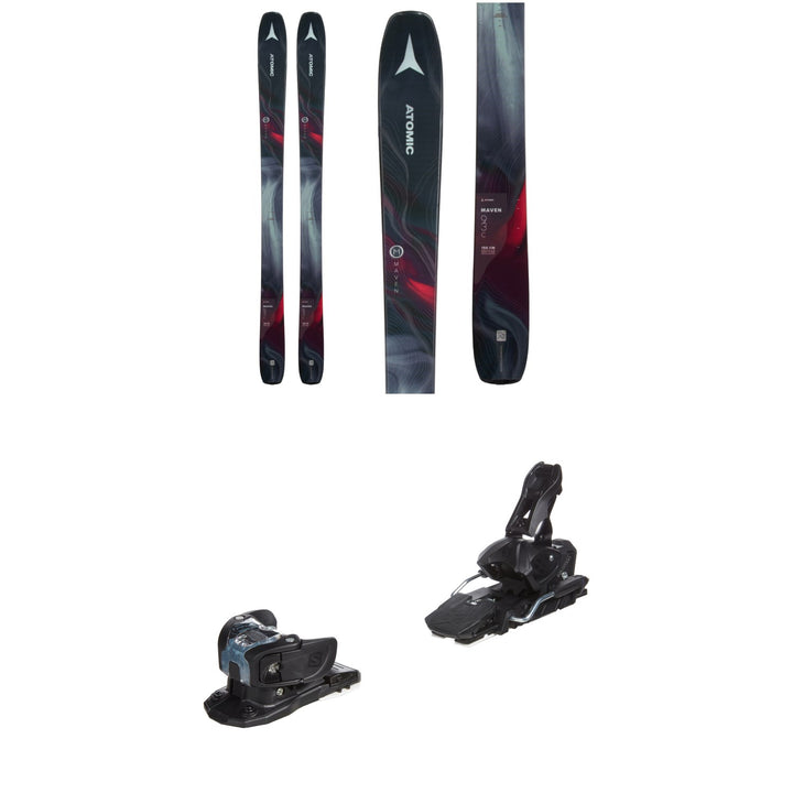Atomic Maven 93 C Skis - Women's + Salomon Warden MNC 13 Ski Bindings