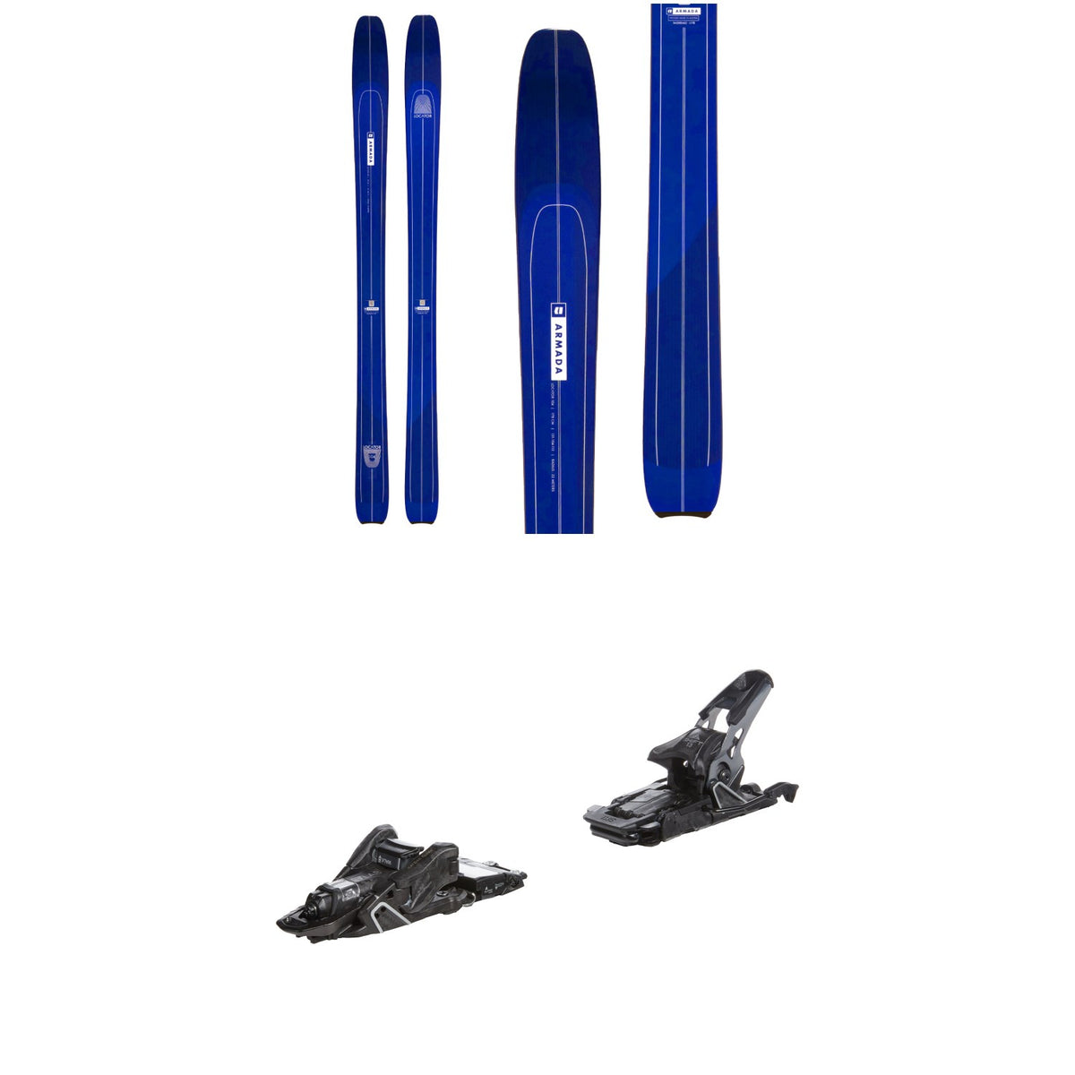 Armada Locator 104 Skis + Salomon S/Lab Shift MNC 13 Alpine Touring Ski Bindings 2023