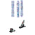 Coalition Snow Rafiki Skis - Women's + Marker Griffon 13 ID Ski Bindings 2023