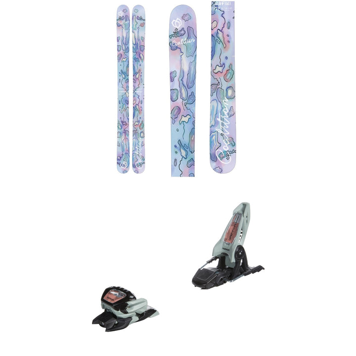 Coalition Snow Rafiki Skis - Women's + Marker Griffon 13 ID Ski Bindings 2023