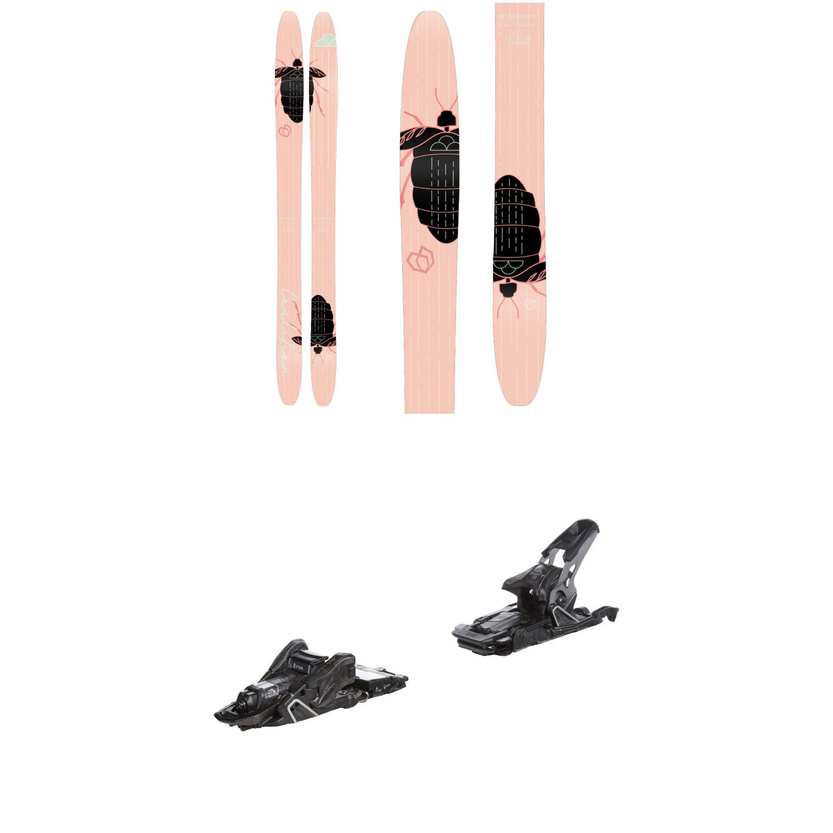 Coalition Snow La Nieve Skis - Women's + Salomon S/Lab Shift MNC 13 Alpine Touring Ski Bindings 2023
