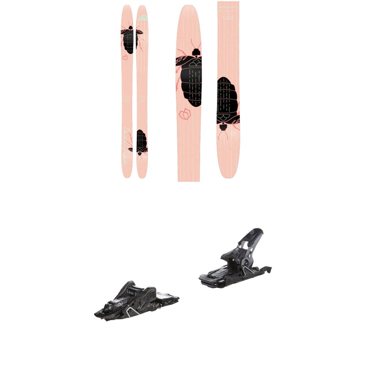 Coalition Snow La Nieve Skis - Women's + Salomon S/Lab Shift MNC 13 Alpine Touring Ski Bindings 2023