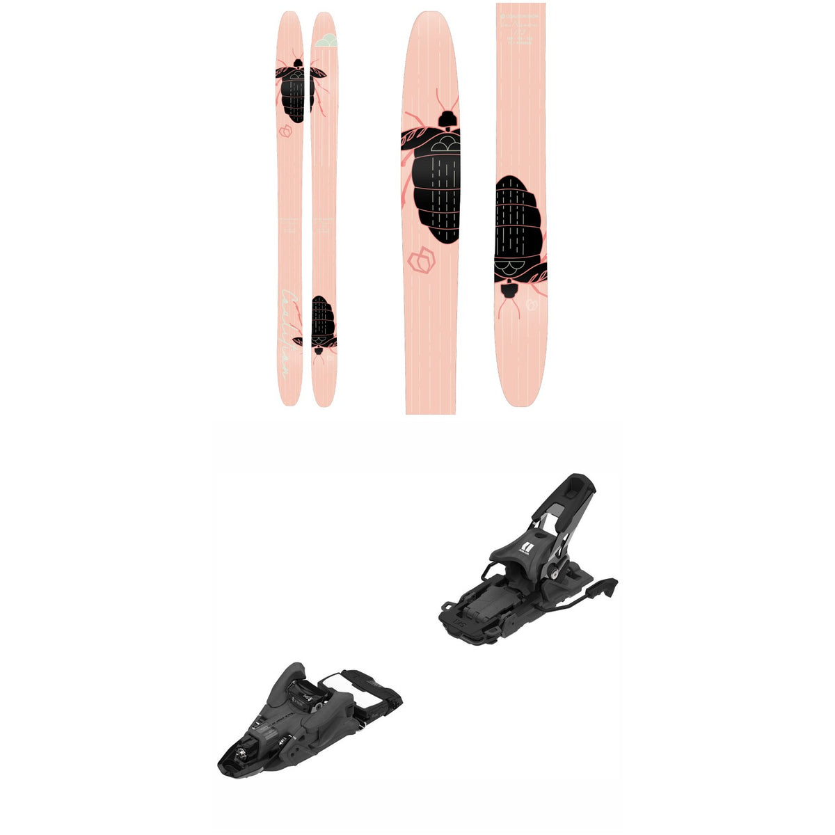 Coalition Snow La Nieve Skis - Women's + Armada Shift MNC 10 Alpine Touring Ski Bindings 2023