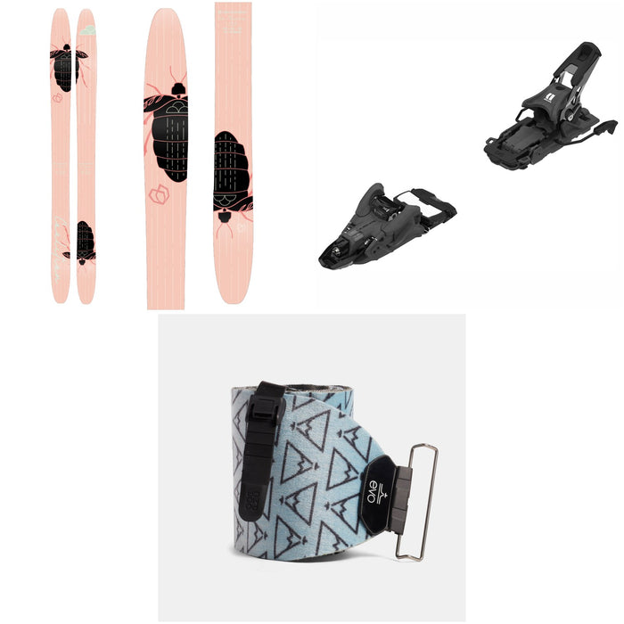 Coalition Snow La Nieve Skis - Women's + Armada Shift MNC 10 Alpine Touring Ski Bindings + evo x Pomoca Pro Glide Climbing Skins 2023