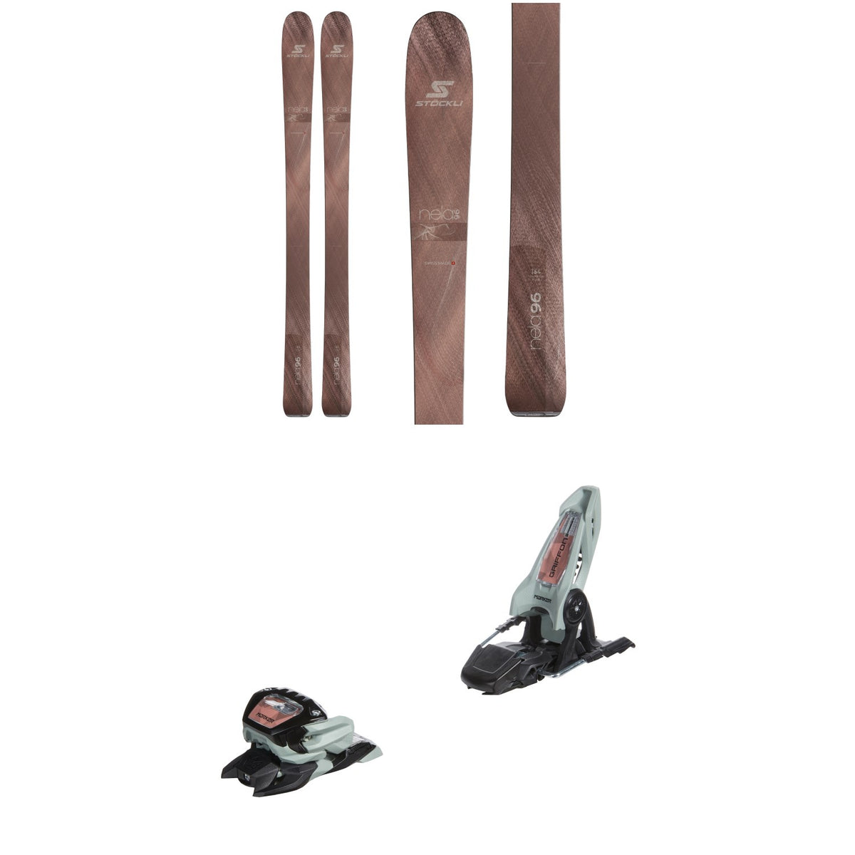 Stöckli Nela 96 Skis - Women's + Marker Griffon 13 ID Ski Bindings 2023