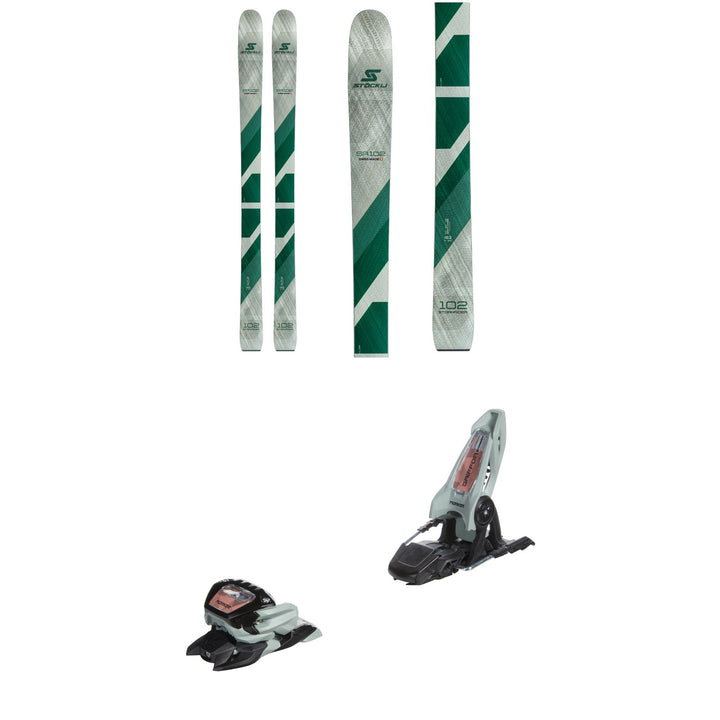 Stöckli Stormrider 102 Skis 2023 + Marker Griffon 13 ID Ski Bindings