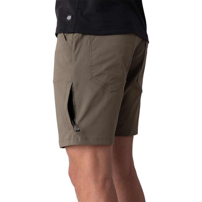 686 Everywhere Hybrid Shorts - Men's Dusty Fatigue