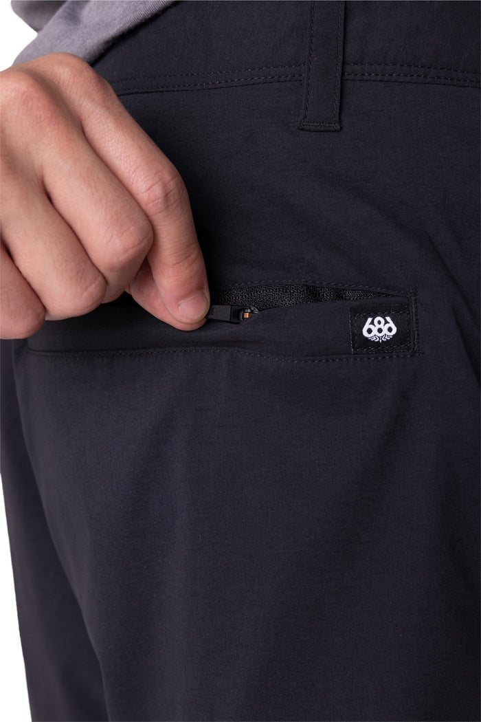 686 Everywhere Featherlight Chino Shorts - Men's Black