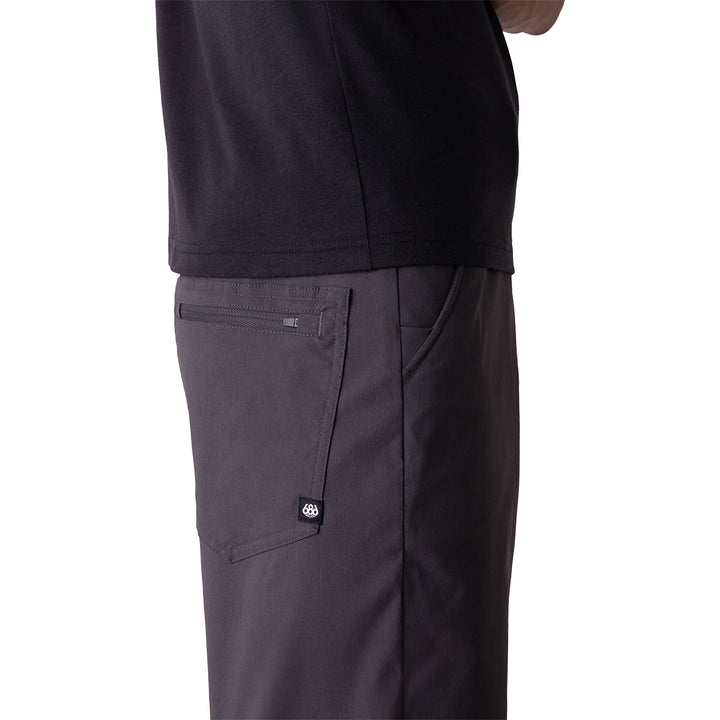686 Everywhere Hybrid Relaxed Shorts - Men's Charcoal