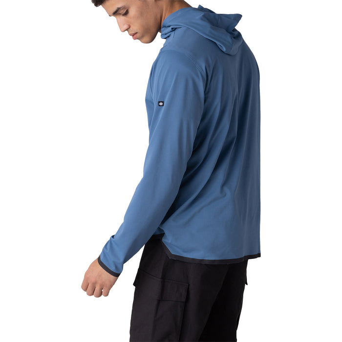 686 Let's Go Tech Hoodie - Men's Blue Ash