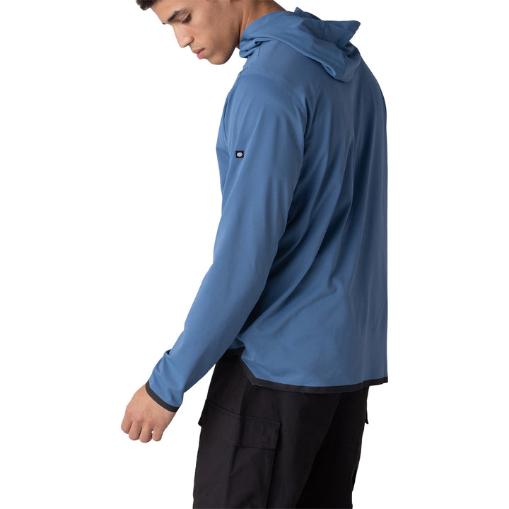 686 Let's Go Tech Hoodie - Men's Blue Ash