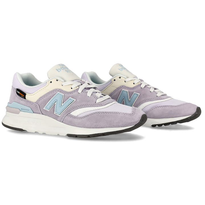 New Balance 997 Shoes - Women's Grey Violet/Bright Sky
