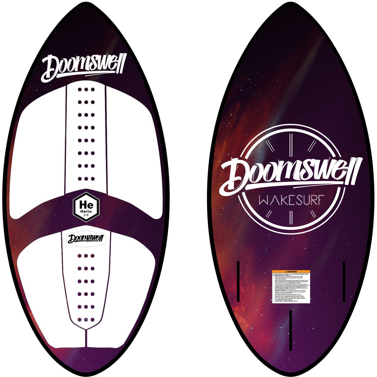 Doomswell Helio Wakesurf Board - Kids' 2023 Space