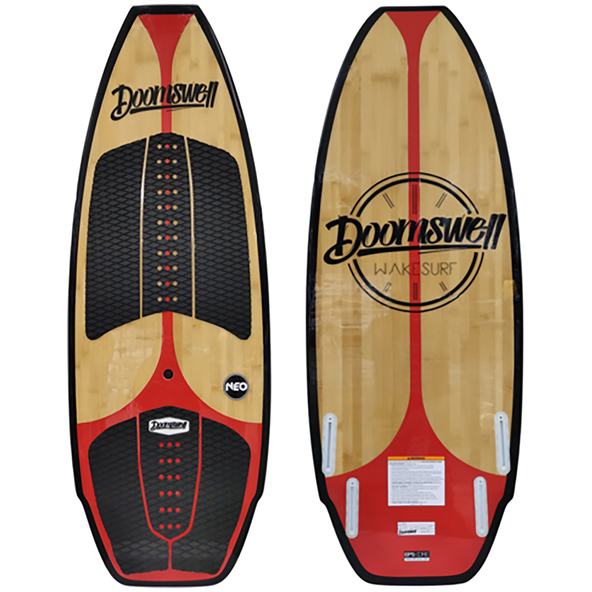 Doomswell Neo Wakesurf Board 2023 Bamboo