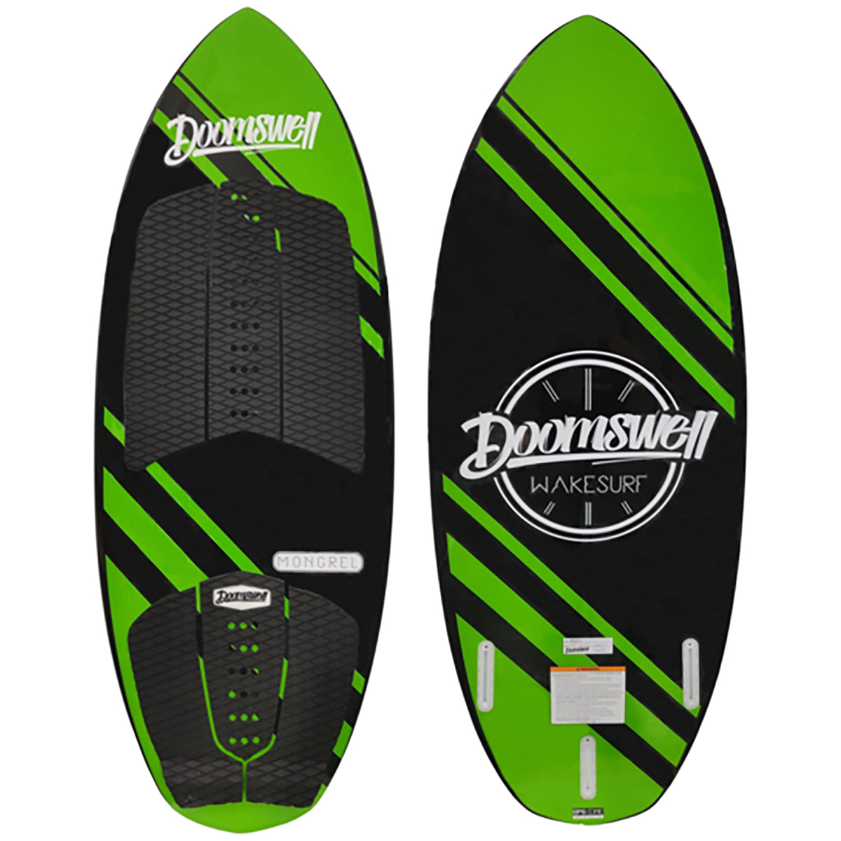 Doomswell Mongrel Wakesurf Board 2023 Green