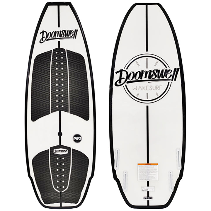 Doomswell Neo Bundle Wakesurf Board 2023 White