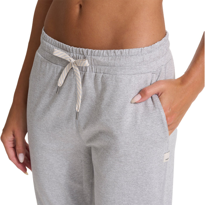 Vuori Performance Jogger-Long - Women's Pale Grey Heather