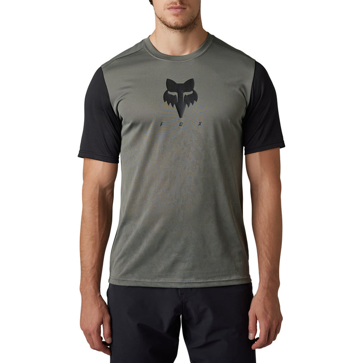 Fox Racing Ranger Tru Dri Short-Sleeve Jersey Pewter