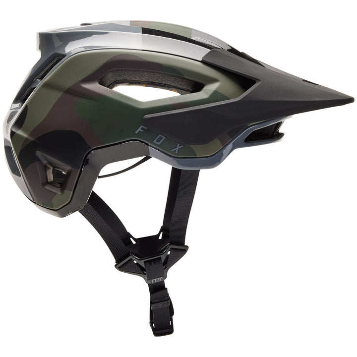 Fox Racing Speedframe Pro MIPS Bike Helmet Olive Camo