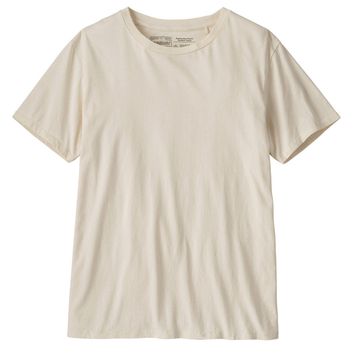 Patagonia Regenerative Organic Certified Cotton Lightweight Tee - Unisex Undyed Natural