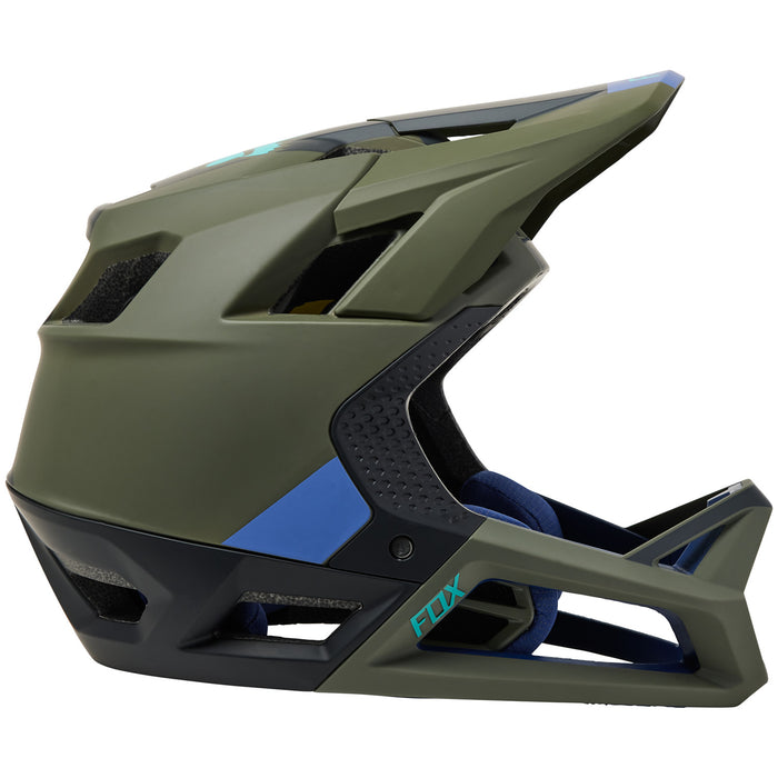Fox Racing Proframe Blocked MIPS Bike Helmet Olive Green