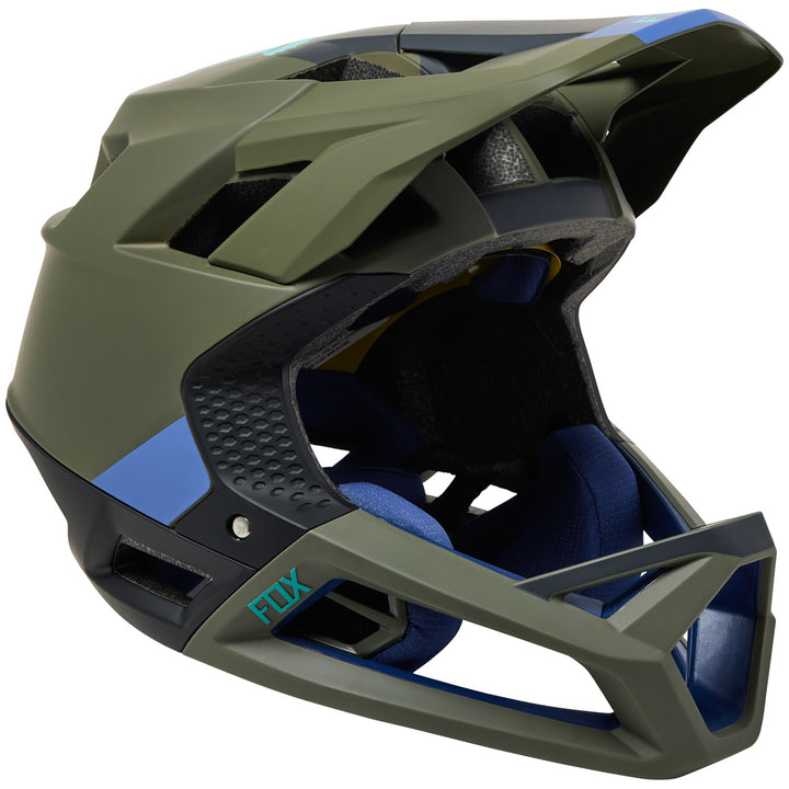 Fox Racing Proframe Blocked MIPS Bike Helmet Olive Green