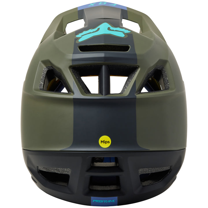 Fox Racing Proframe Blocked MIPS Bike Helmet Olive Green