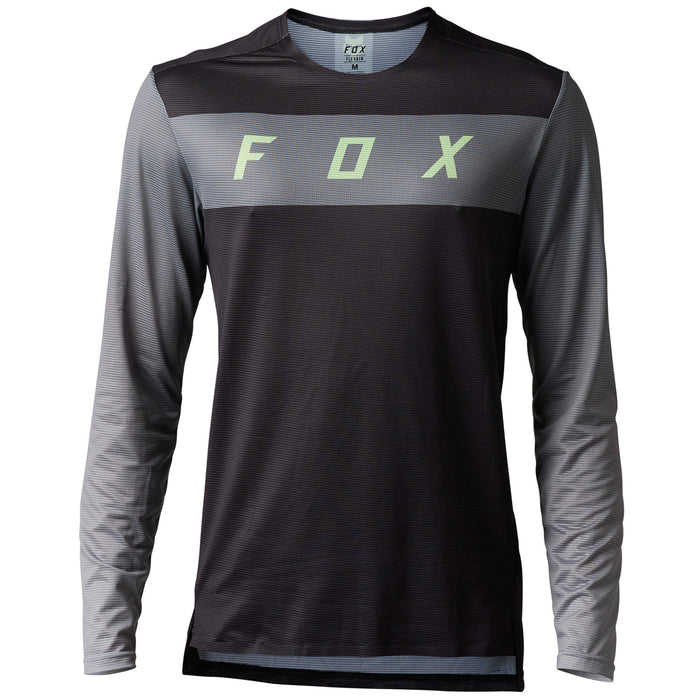 Fox Racing Flexair Long-Sleeve Jersey Arcadia Black