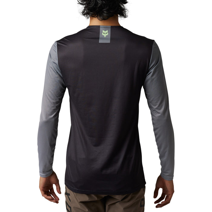 Fox Racing Flexair Long-Sleeve Jersey Arcadia Black