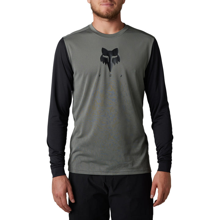 Fox Racing Ranger Tru Dri Long-Sleeve Jersey Dark Slate