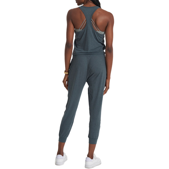 Vuori Lux Jumpsuit - Women's Stone Heather