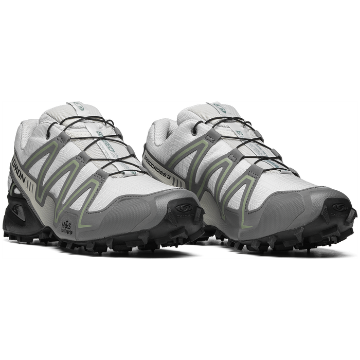 Salomon Speedcross 3 Shoes - Men's Lunar Rock/Pewter/Lily Pad