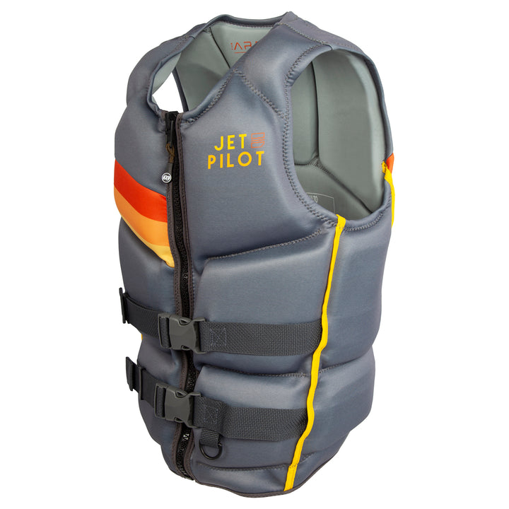 Jetpilot Armada CGA Wake Vest 2023 Charcoal