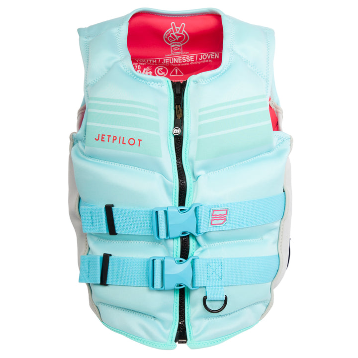 Jetpilot Shaun Murray CGA Wake Vest - Kids' 2023 Sky