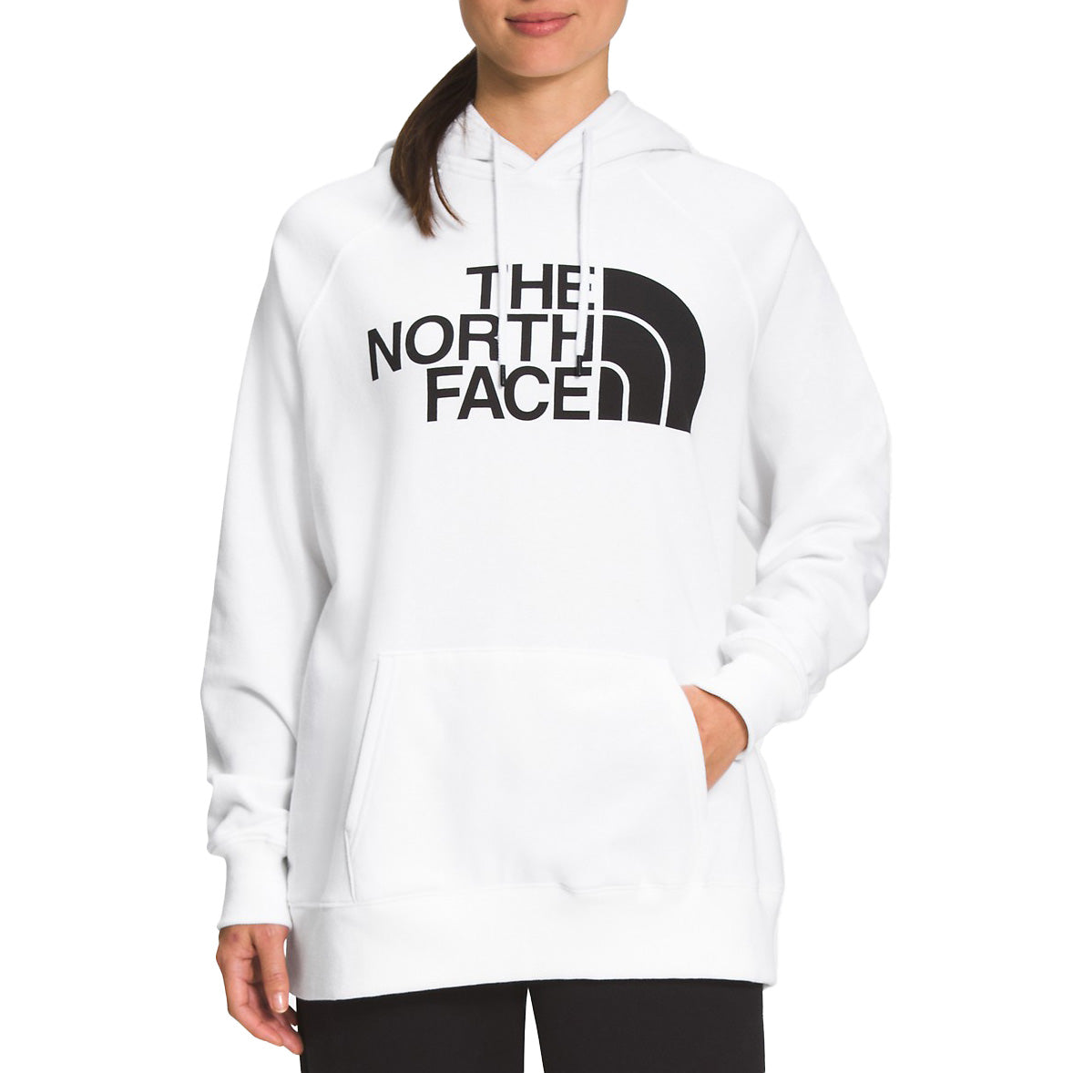 The North Face HD PO Pullover - Women's TNF White/TNF Black