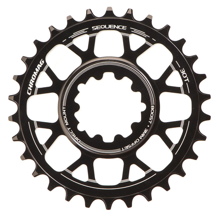 Chromag Sequence Direct Mount Chainring Black