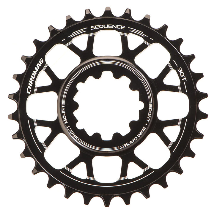 Chromag Sequence Direct Mount Chainring Black