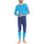 Icebreaker 125 ZoneKnit™ Long-Sleeve Crew Top - Men's Geo Blue/Royal Navy/CB