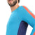 Icebreaker 125 ZoneKnit™ Long-Sleeve Crew Top - Men's Geo Blue/Royal Navy/CB