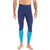 Icebreaker 125 ZoneKnit™ Leggings - Men's Geo Blue/Royal Navy/CB