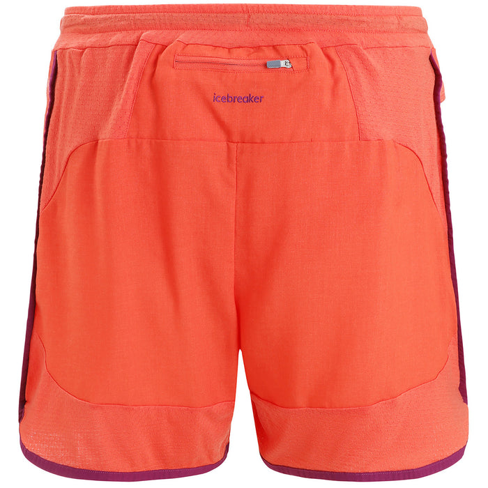 Icebreaker ZoneKnit™ Shorts - Men's Vibrant Earth/Go Berry
