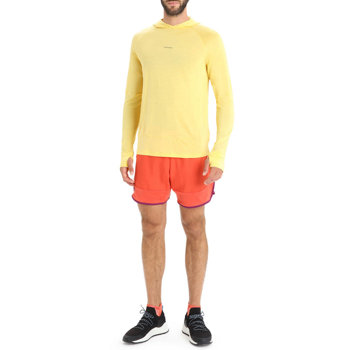 Icebreaker ZoneKnit™ Shorts - Men's Vibrant Earth/Go Berry