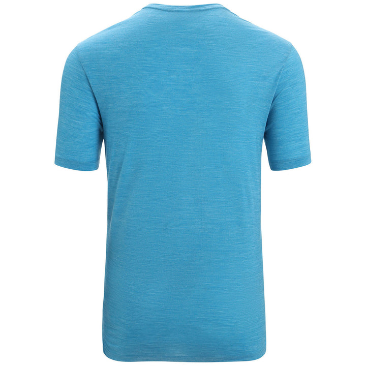 Icebreaker Sphere II Short-Sleeve T-Shirt - Men's Geo Blue Heather