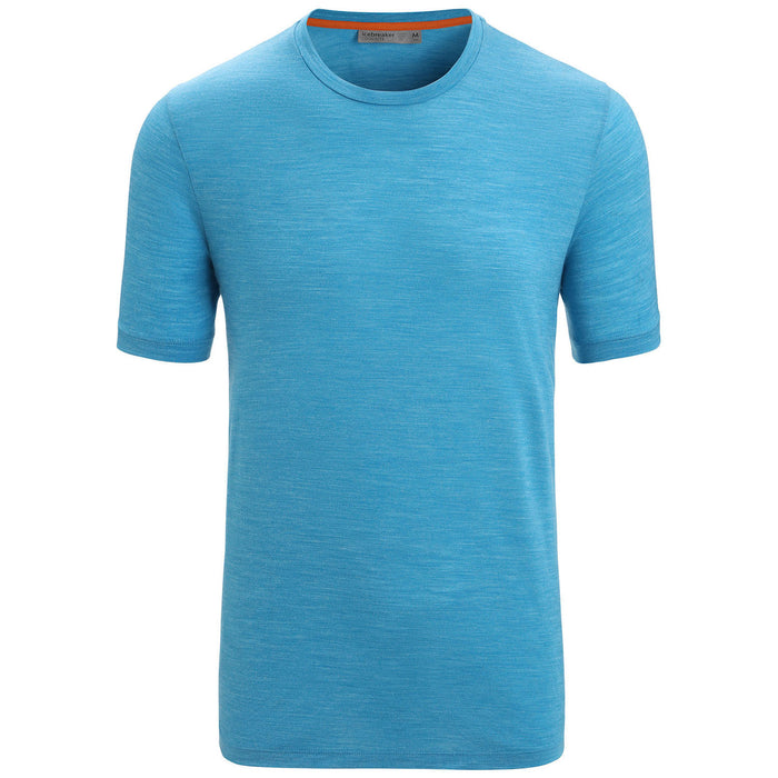 Icebreaker Sphere II Short-Sleeve T-Shirt - Men's Geo Blue Heather