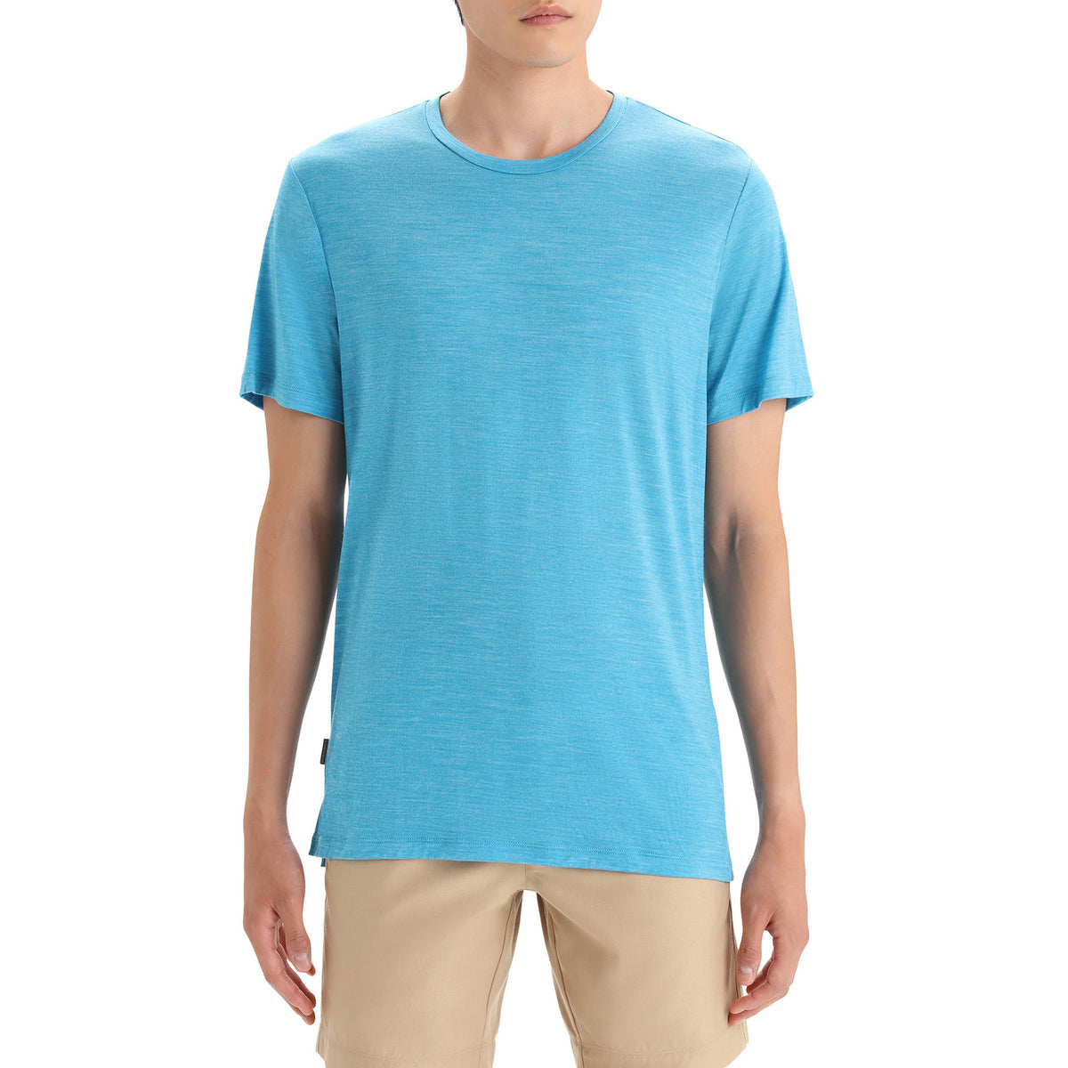 Icebreaker Sphere II Short-Sleeve T-Shirt - Men's Geo Blue Heather