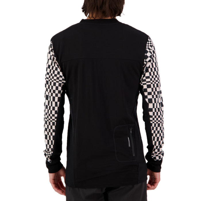 MONS ROYALE Redwood Enduro VLS Jersey Checkers/Black