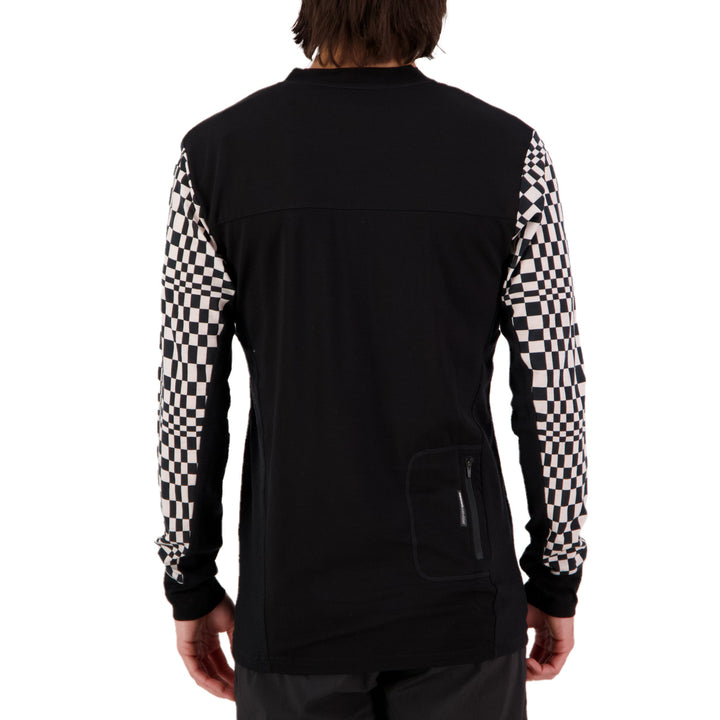 MONS ROYALE Redwood Enduro VLS Jersey Checkers/Black